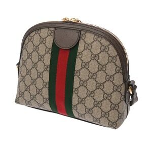 Gucci Tan Supreme GG Dome ebony Beige shoulder Ophidia bag GG brown